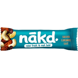 Nakd - Nakd Salted Caramel, reep van 35 g, pak van 18 stuks