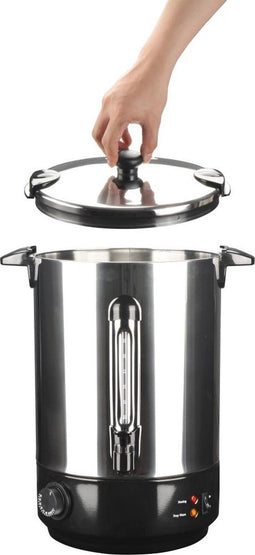 VDXL Glühwein ketel 2500 W 15 L roestvrij staal