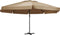 vidaXL - Parasol - Samos - 500 - cm - aluminium - groen