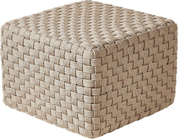 NALLI - Buitenpoef - Taupe - Synthetisch materiaal