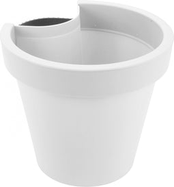 Nampook Hangbloempot Classic Kunststof Wit