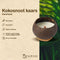 Namture Kokosnoot Kaars - Geurloos - 50 Branduren - 300 ml Kokosnoot Wax - Duurzaam Cadeau