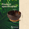 Namture - Kokosnoot Kom Set Arrow - 2 Kommen & 2 Houten Lepels - Coconut Bowl - Zero Waste & Duurzaam - Medium Maat - Duurzaam Cadeau