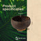 Namture - Kokosnoot Kom Set Natural - 2 Kommen & 2 Houten Lepels - Coconut Bowl - Zero Waste & Duurzaam - Jumbo Maat - Duurzaam Cadeau