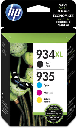 HP 934XL - Inktcartridges - Origineel 4-pack zwart/cyaan/magenta/geel (4-pack)