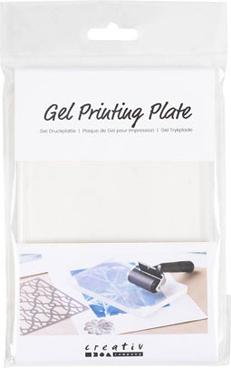Creativ Company CC Gel Drukplaat - Gel printing - 12,7x17,8x1 cm - Mat