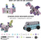 Nano Clics – Fantasy Builders 250 Piece Set – 5 in 1 Bouwblokken – SPEELGOED Gemaakt Van 100% RECYCLED Plastic – Speelgoed 8, 9, 10, 11, 12 jaar – Constructie Speelgoed