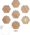 Nanoleaf Elements Hexagons Starter Kit - Slimme Verlichting - 7 LED Panelen met Houteffect - Siri, Google, Alexa Compatibel