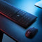 NanoRS RS580 - Set van toetsenbord met muis - Draadloos toetsenbord + muis COMBO - Ideal voor gamers en dagelijks gebruik - zwart