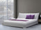NANTES - Tweepersoonsbed - Grijs - 140 x 200 cm - Polyester