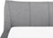 NANTES - Tweepersoonsbed - Grijs - 160 x 200 cm - Polyester