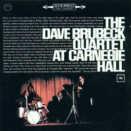 Dave Brubeck - Carnegie Hall - Jazz 2-CD (2001)