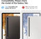 Spigen - Galaxy Tab S7/S8 - Screen Protector 9H met Montage Frame