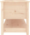 vidaXL - Salontafel - 102x49x55 - cm - massief - grenenhout