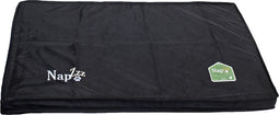 NapZZZ benchkussen waterproof Zwart Maat L: 89x54x5 cm
