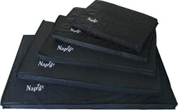 NapZZZ Benchkussen Waterproof Zwart Maat S: 59 x 42 x 5 cm