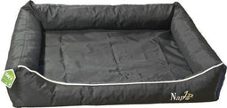NapZZZ hondenmand waterproof divan zwart XL: 120 x 90 cm