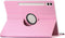 imoshion Tablet Hoes - Geschikt voor Samsung Galaxy Tab S9 11.0 inch Plus / Galaxy Tab S9 11.0 inch FE Plus / Galaxy Tab S10 Plus - 360° Draaibare Bookcase - Roze