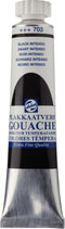 Plakkaatverf - 703 Zwart intenso - Gouache extra fine - Talens - 20 ml