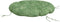 vidaXL - Zitkussen - rond - bladpatroon - Ø - 100x11 - cm - oxford - stof