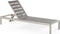 NARDO - Strandstoel - Grijs - Aluminium