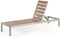 NARDO - Strandstoel - Lichte houtkleur - Aluminium