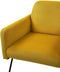 NARKEN - Fauteuil - Geel - Fluweel