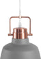 NARMADA - Hanglamp - Grijs - Metaal