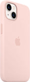 Apple iPhone 13 - Silicone Case - MagSafe - Chalk Pink