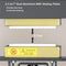 NArra 7T Rosin Press Machine – 600 W, 6 x 12 cm Dubbele Verwarmde Platen, Manometer & LCD-regeling