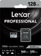 Lexar Professional 1066x - microSDXC UHS-I - 128GB - 160 MB/s leessnelheid (1 stuk)