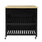SoBuy FKW74-SCH - Keukeneiland - Werkblad 100x60 cm - Zwart
