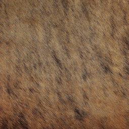 NASQU - Leer vloerkleed - Lichtbruin - 2-3 m² - Koeienhuid leer