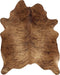 NASQU - Leer vloerkleed - Lichtbruin - 2-3 m² - Koeienhuid leer