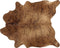 NASQU - Leer vloerkleed - Lichtbruin - 2-3 m² - Koeienhuid leer