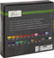 Nassau Fine Art Acrylverf Set | 24 acrylverf tubes | Paletmes | 2 x Penselen | Inclusief canvas