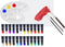Nassau Fine Art Acrylverf Set | 24 acrylverf tubes | Paletmes | 2 x Penselen | Inclusief canvas