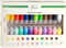 Nassau Fine Art Acrylverf set 24pcs - 22ML Verftubes - 12 pastel kleuren & 12 basis kleuren - hobbyverf