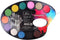 Nassau Fine Art aquarel-waterverf-set, 12 kleuren-napjes | aquarelverf + penseel