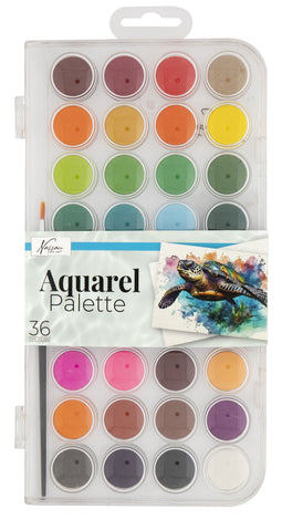 Nassau fine art - Aquarelverf nassau fine art doos a 36 napjes | 12 stuks