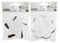 Nassau fine art - Canvas nassau fine art ster en bloem 13cm magn | 48 stuks