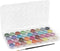 Nassau Fine Art Metallic Aquarelverf Set 36 Kleuren + 1 Penseel - Metallic Aquarelverf voor Volwassenen en Beginners - Aquarelverf Napjes - Creatief en Hobbyverf
