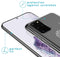 iMoshion Hoesje Geschikt voor Samsung Galaxy S20 Plus Hoesje Siliconen - iMoshion Design hoesje - Wit / Transparant / Dandelion