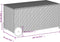 vidaXL - Tuinbox - met - wielen - 190 - L - poly - rattan - gemengd - beige