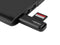 NATEC- NCZ-1874- SCARAB 2 SD/MICRO SD -USB 3.0 -ZWART
