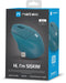 NATEC-NMY-1971- Muis- SISKIN 2- DRAADLOOS- 1600DPI-BLUETOOTH 5.0 - 2,4GHz -BLAUW
