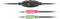 Natec-NSL-0294- Genesis- Drone Headset -Hoofdband Zwart