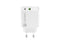 NATEC USB CHARGER RIBERA USB-A+USB-C 20W PD WHITE