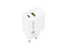 NATEC USB CHARGER RIBERA USB-A+USB-C 20W PD WHITE