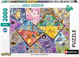 Nathan 87314 puzzel Legpuzzel 2000 stuk(s)